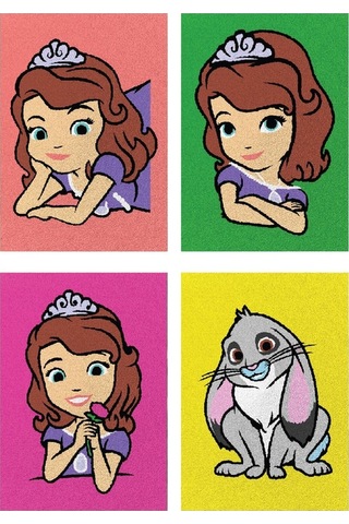 Disney Prenses Sofia Eğitici Ve Eğlenceli Kum Boyama Seti-red Castle Fm-11