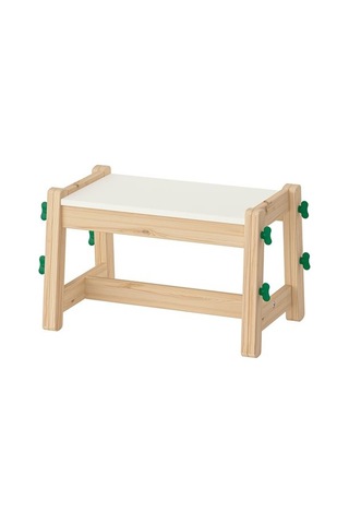 Ikea Flısat Çocuk Bankı, Huş-yeşil, Ayarlanabilir