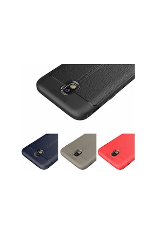 Samsung Uyumlu Galaxy J730 Pro Kilif Deri Tarzi Niss Silikon Case 389468174