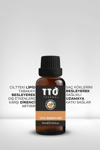 Tto Thermal Tatlı Badem Yağı 10 ML