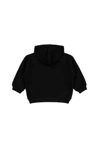 Civil Baby Keep Smiling Etiketli Basic 6-18 Ay Sweatshirt Siyah