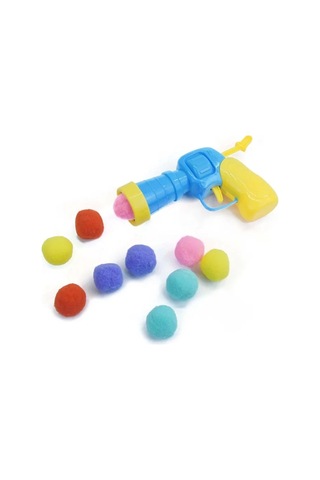 Wintoup Özel Üretim Peluş Top Fırlatan Kedi Oyun Tabancası Seti