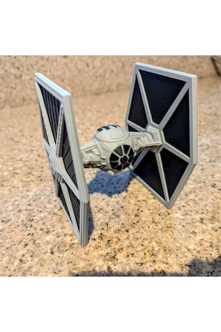 Tie Fighter Uçak Maket Kiti Yıldız Savaşları Temalı Kurulabilir