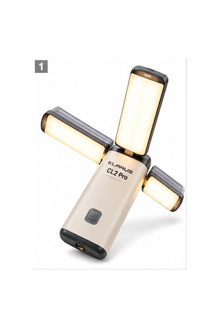 Klarus Cl2 Pro 4 Kollu Katlanabilir Kamp Lambası Beyaz
