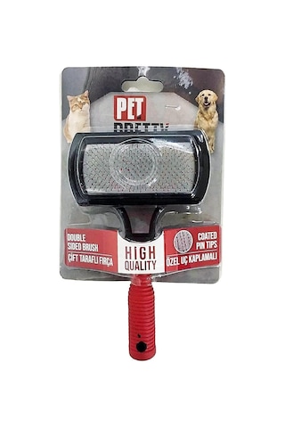 Gondmax Pet Pretty Çift Taraflı Kedi Köpek Tarağı