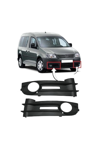 Vw Caddy Sis Lambası ve Panjur Seti 2004-2010