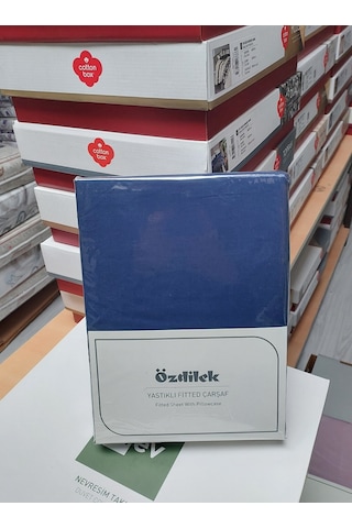 Özdilek Colourist Tek Kiş.battal Çarşaf Seti 120x200 Pasifik Mavi Mavi
