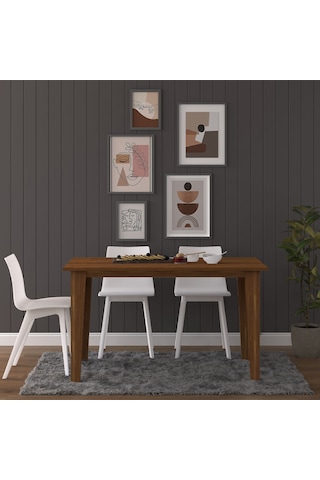 Yemek Masası Ym-01 Nevada Ceviz