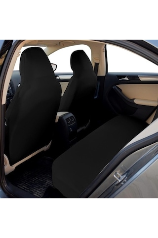 Volkswagen Siyah Ön Arka Takım Penye Servis Kılıfı