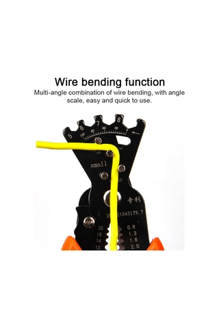Youtek Krom Vanadyum Çelik Elektrik Aleti: Kablolayı Soy, Kes, Bük, Katla, Presle Ve Somun Sık - Açı Ölçerli Multifonksiyonlu Pense