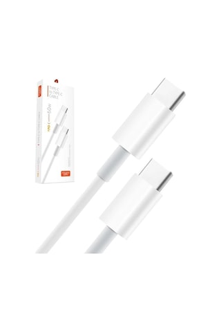 Powerway Pd60 Type-c To Type-c 60w 1 Metre Hızlı Şarj Ve Data Kablosu