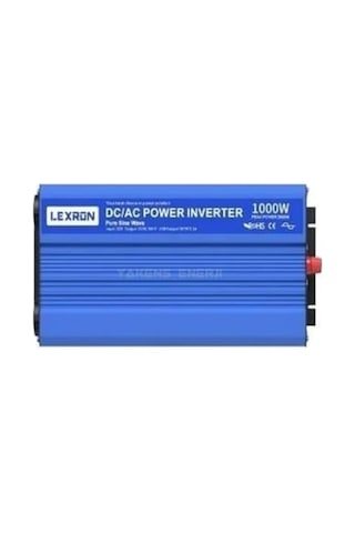 1000 Watt 12v Tam Sinüs İnverter Lexron 10"