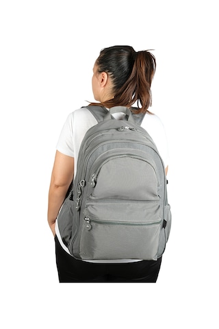 Bagacar 1050 Krinkıl Kumaş Su Geçirmez Laptop Bölmeli Okul Ve Günlük Sırt Çantası DUMMY 5532580 429