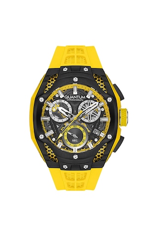 Quantum Quartz Erkek Kol Saati Hng1102.354 Altın - Mavi