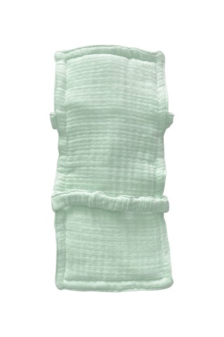 Pamuk Muslin Bebek Emzirme Yastığı Ter Emici Kol Yastığı Mint