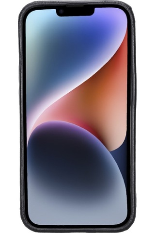 Apple Uyumlu iPhone 15 Deri Arka Kapak Rock Rst1
