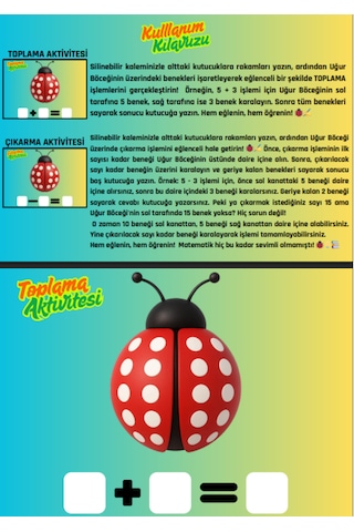 Okul Öncesi Ve Birinci Sınıflar İçin Ölçümler Yaz-sil Kitabı
