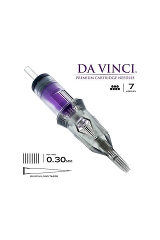 Bishop Davinci V2 1007 Mlt Magnum Bugpin Long Taper Kartuş Dövme İğnesi