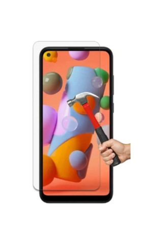 Samsung Uyumlu Galaxy A11 Nano Kırılmaz Ekran Koruyucu Esnek Cam