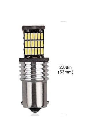 Ba15s 1156 P21w 45 Led Geri Vites,sinyal,stop Ampulü 1 Takım