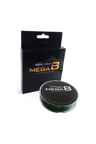 DORISEA 8 KAT İP MİSİNA 0.14 MM-11 KG ÇEKER 150 METRE-YEŞİL RENK