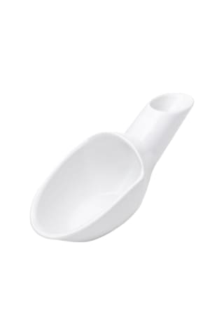 Homyl Kahve Küreği 20g Kepçe Ölçüm Kaşığı Günlük Beyaz