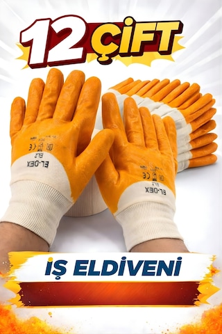 El-dex Nitril Eldiven No:10/xl 12 Adet