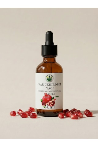 Soğuk Sıkım Nar Çekirdeği Yağı Pomegranate Seed Oil Punica Granatum Saf Doğal 50 Ml 50 ML