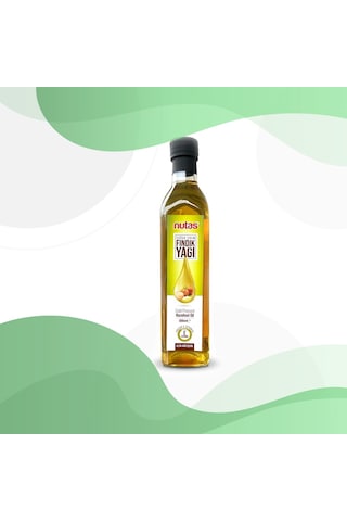 Nutas Soğuk Sıkım Fındık Yağı Cam Şişe 500 ML Nutas Soğuk Sıkım Fındık Yağı Cam Şişe 500 ML