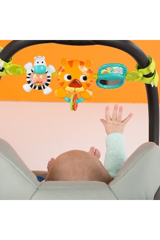 Bright Starts Müzikli Bebek Arabası Ve Ana Kucağı Oyuncaklı Ön Bar