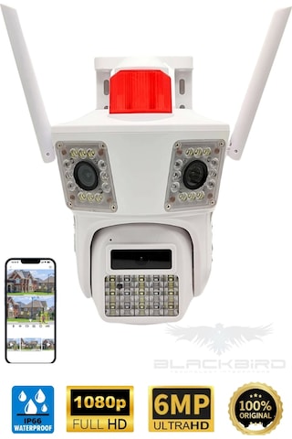 Okam-3033 9 Mp 3 Dual Lens Wifi Ptz Kamera