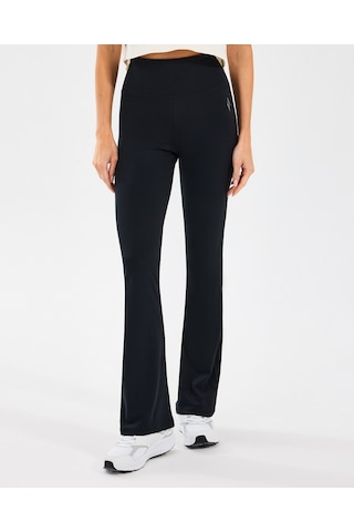 Skechers W Basic Flare Legging Kadın Siyah Tayt S2510201-001 SiYAH