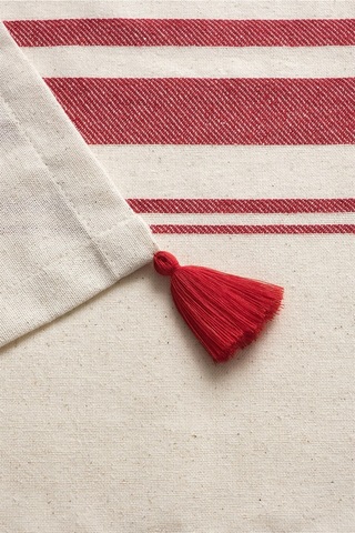 Tereza Runner Kırmızı Masa Örtüsü