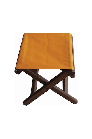 Bahçeme Kaş Katlanır Portatif Ahşap Bahçe Balkon Taburesi