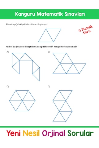 2. Sınıf Zihin Çalıştıran Eğlenceli Kanguru Matematik Soruları