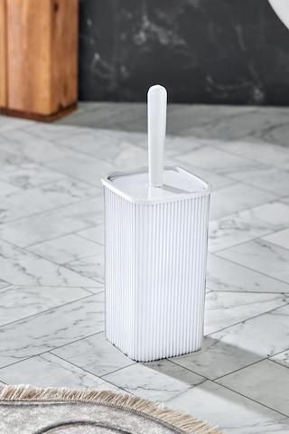 Wc Fırçası & Tuvalet Fırçası Beyaz 2 Parça Beyaz