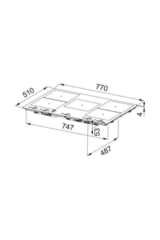 Franke FMY 805 I F KL BK Induksiyonlu Ocak