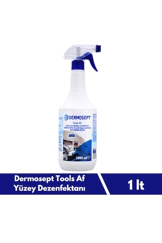Dermosept Tools AF Alet ve Yüzey Temizleyici Dezenfektanı 1 L