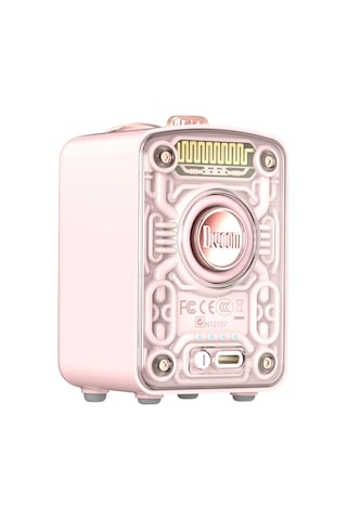 Divoom Fairy-OK Karaoke Mikrofonlu FM Radyolu 7 Ses Efektli Taşınabilir Bluetooth Hoparlör