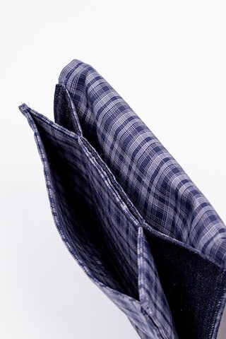 Fabric Craft Bag Kadın Kumaş Cüzdan Nakışlı Lacivert