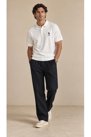 Alexandergardi Polo Yaka Düğmeli T-shirt Beyaz