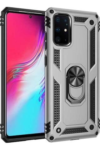 Galaxy S20 Plus Kılıf Zore Vega Kapak Gri