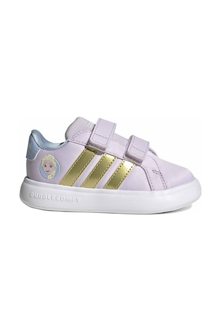 Adidas Frozen Elsa Grand Court 3.0 Çocuk Pembe Sneaker Ayakkabı Jq4356 Pembe