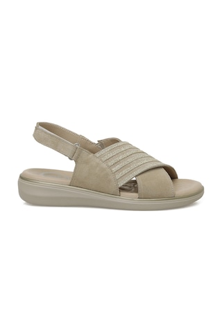 Polaris 105521.z5fx Bej Kadın Comfort Sandalet 000000000102005856 Bej