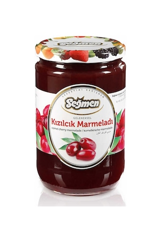 Seğmen Kızılcık Marmelatı Kavanoz 750 G