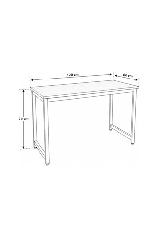 Siyah Kırmızı Oyuncu Masası 60x120, Çalışma Masası, Bilgisayar Masası, Gamer Masa, Metal Ayaklı Siyah/kırmızı