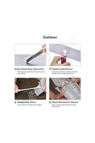 27kids Home Air Çamur Bant Süper Güçlü Su Sızdırmaz Tamir Çatlak Boru Bandı 2m X 10cm Açık Bej