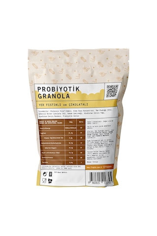 Fropie Probiyotik Granola - Yer Fıstığı & Çikolata 200 G