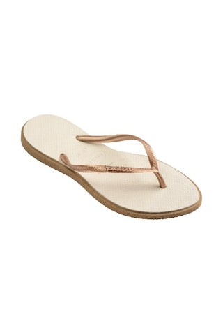 Havaianas Slım Poınt Kadın Parmak Arası Terlik 4149584 6842 Açık Dore Açık Altın