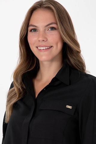 U.s. Polo Assn. Getre-tnk Siyah Kadın Gömlek 2240010 Siyah